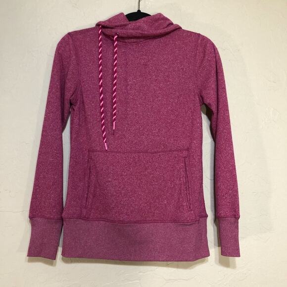 Fila Tops - Fila Womens Sweatshirt Small Pink podium hoodie Kangaroo Pocket